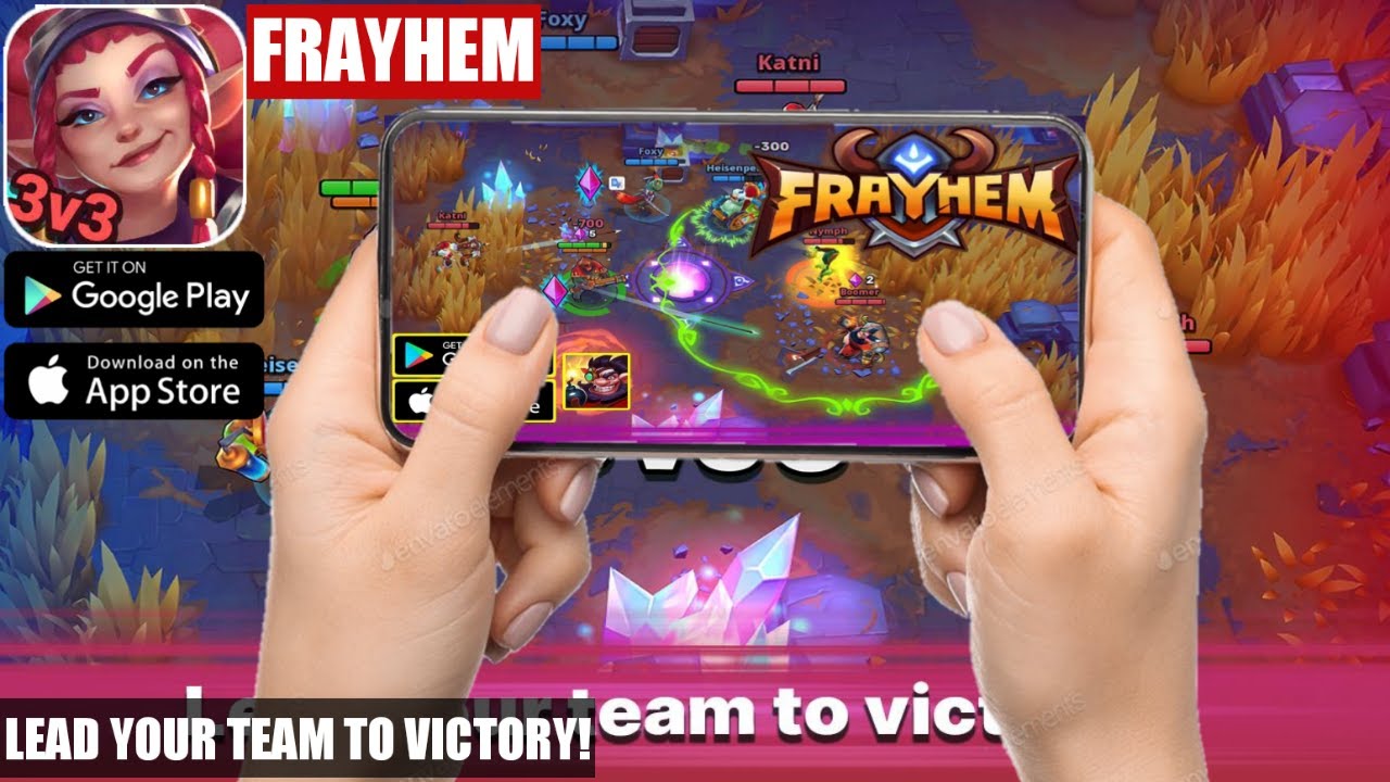 Frayhem - 3v3 Brawl, Battle Royale, MOBA Arena (Android/IOS)