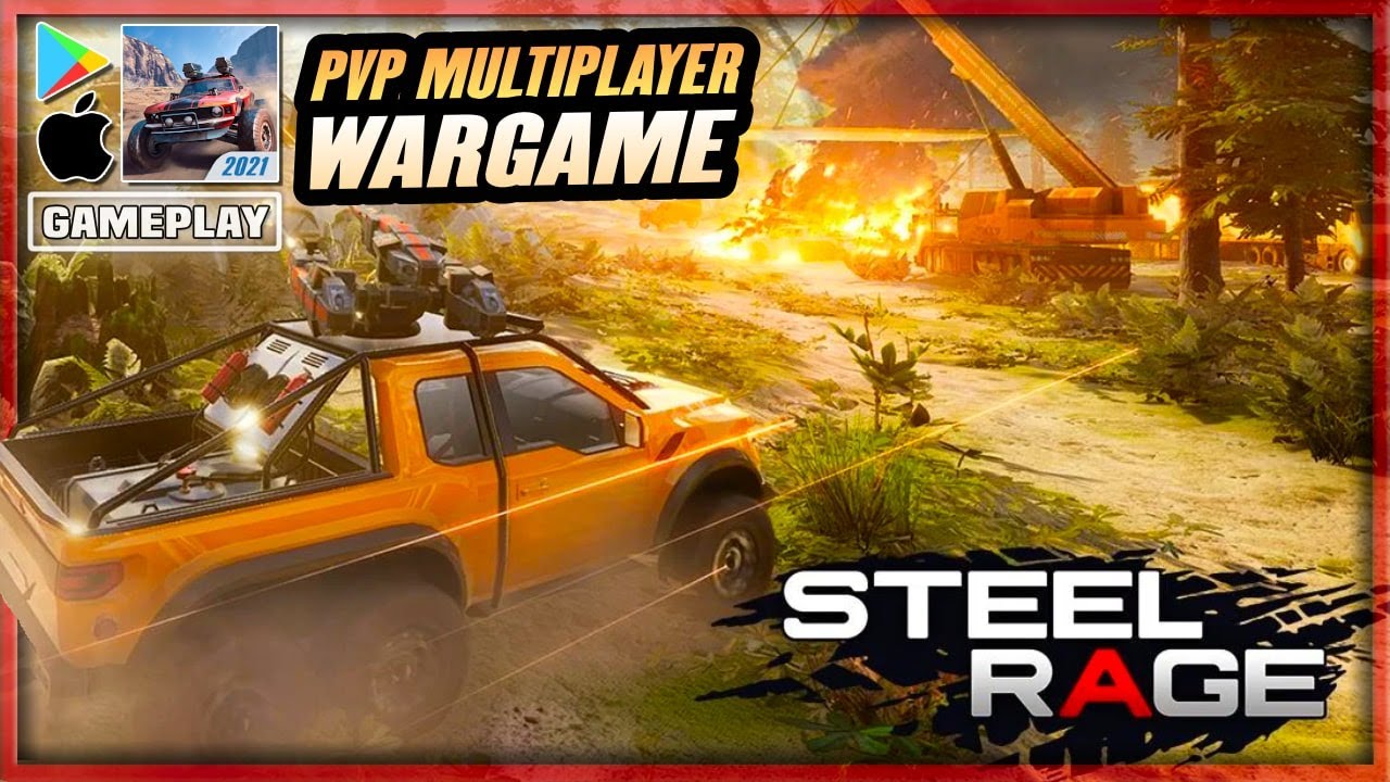 Steel Rage: Robot Cars PvP Shooter Warfare (Android/IOS)